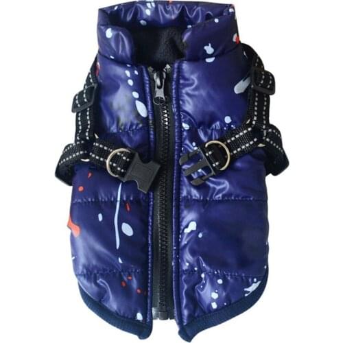 Pet Puppy Warm Coats Jackets Waterproof Clothes Thickening Warm Dog Jacket Coat Sleeveless Vest Snowsuit