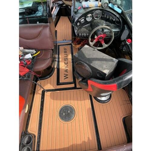 2005 Marstercarft XTAR faux teak floor 1/4" Teak carpet marine Non-slip mat