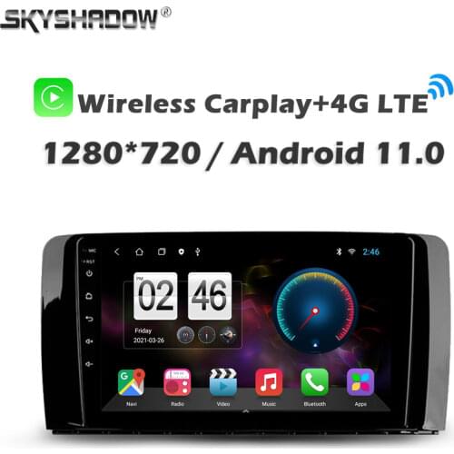 360 6GB+128GB Android 10.0 Car DVD Player GPS WIFI Bluetooth Radio For Mercedes Benz R class 2007-2011 W251 R280 R300 R320 R350