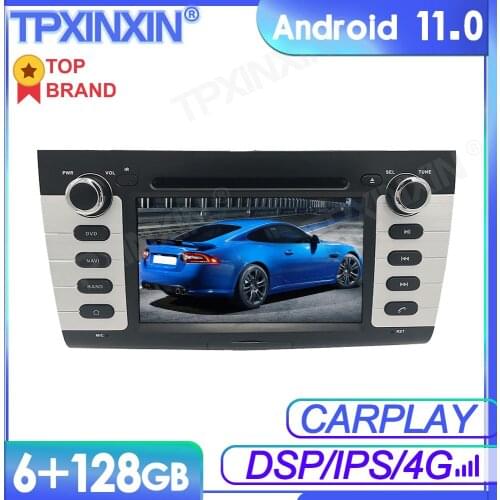 6+128G Android 11 For SUZUKI SWIFT 2011-2016 Car Multimedia Player GPS Navi Audio Stereo Screen DVD Head Unit Tape Recorder