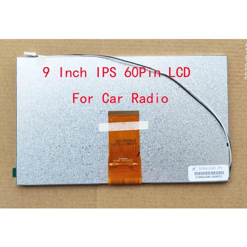 9 inch Car Radio Navigation Universal IPS LCD 60pin 1024*600 NEW 210*126mm 9 inch Touch Screen Senor Digitizer 6pin GT911