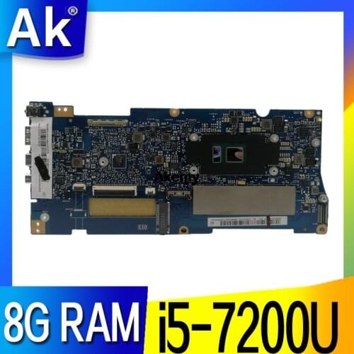 Akemy UX330UAR Laptop motherboard For ASUS UX330UAR UX330UA UX330U U3000U Mainboard i5-7200U 8G RAM