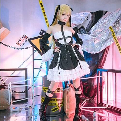Anime Game Azur Lane Marie Rose Cosplay Costume Dress Gloves Headwear Daily Carnival Party Festival Uniform Brand New