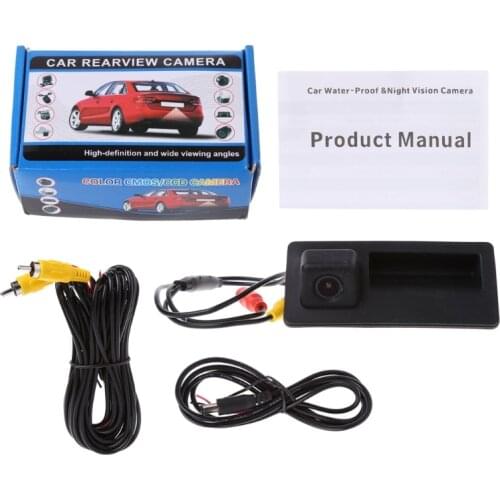 Car Trunk Handle Reverse Rear View Camera For VW Passat Tiguan Jetta Golf Touran