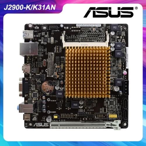 For ASUS 17*17 Integrated J2900 dual-core DDR3 RAM CPU Mini ITX HDMI Desktop Motherboard J2900-K/K3AN-J/DP mini pc motherboard