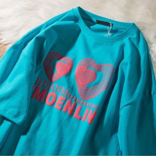 Geometric Print T-shirt Women Spring Summer New Short Sleeve O Neck Woman Tops Campus Style Tee shirt Femme