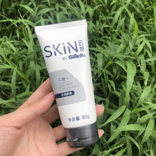 Gillette Skin Guard Shaving Foam Shave Gel Facial Cleanser Skin Guard Shaving Foam + Facial Cleanser 2 in 1