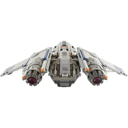 MOC Interstellar Series Resistance BAAT Fighter Building Blocks Model Wars Wing Assault Airplane Bricks Toys Kid Birthday Gifts