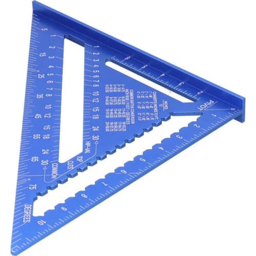 Ruler Woodworking Layout Gauge Angle Ruler 12 X 12 X 16.9Inch Aluminum Alloy Ruler for Woodworking for Measuring