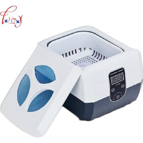 Small Desktop Digital Display Ultrasonic Cleaning Machine Glasses Dental Jewelry Ultrasonic Cleaning Machine 110/220V 60W
