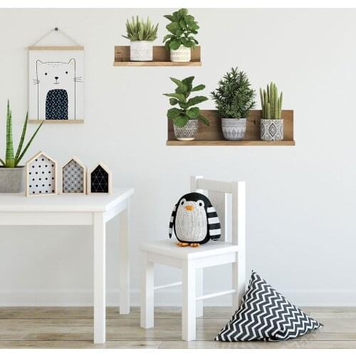 Plant Mural Wall Sticker Artist Decal Decor Removable Waterproof Doors