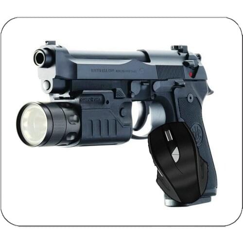 Office Mouse Pad Weapons Beretta Pistol Mouse Pad With Stitched Edges