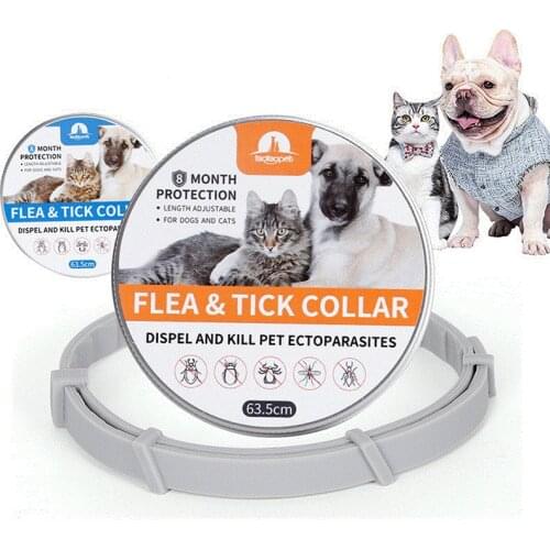 Flea and Tick Collar for Dogs and Cats under 8 Months Flea Collar Anti-Mosquito