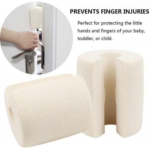 Doorstop Foam Finger Pinch Injuries Prevent Pet Kids Doors Stopper For Door Clips Snap Tope Ventana Corredera Foam Door Stopper