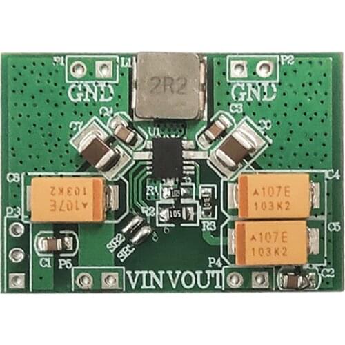 2pcs TPS63020 Automatic Buck-boost Power Module Board 2.5v 3.3v 4.2v 5v Lithium Battery Low Ripple