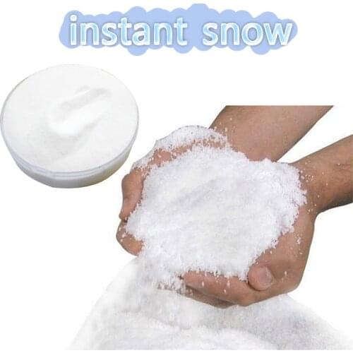 Fake Magic Snow Additives For Slime Polymer Clay Modeling Charms Slime Fluffy Instant Super Snow Powder Accessories Toy For Kids