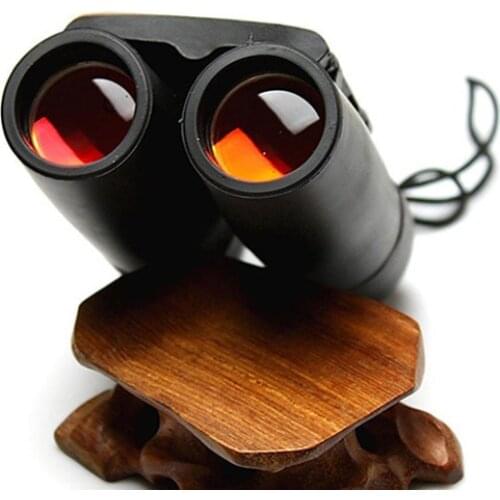 Portable 30x60 Folding Binocular Telescope Red Film Coated HD Hunting Lightweight Telescope Night Vision for Hiking Travel