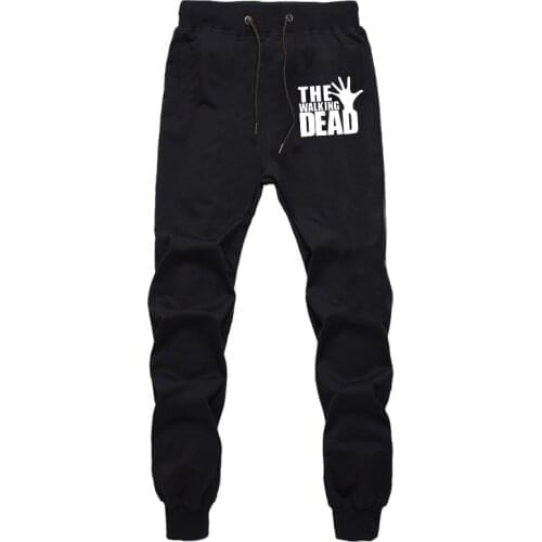 The Walking Dead Sports Breathable Pants Students Cotton Straight Pants Jogger Fitness Long Pants Casual Trousers