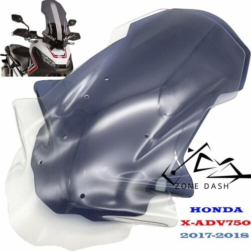 Motorcycle Touring Windscreen Sports windshield Wind Deflector Fits For Honda XADV 750 X-ADV 750 2017 2018 2019 XADV750 '17-'19