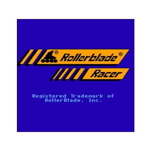 Rollerblade Racer Region Free 8 Bit Game Card For 72 Pin Video Game Player