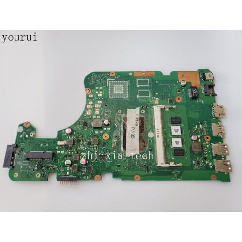 Yourui X555LD mainboard REV 2.0 For ASUS X555LD X555LA Laptopmotherboard with cpu i3-4010u Fully Tested