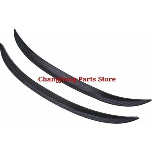 2 pcs Soft Car Fender Flare Extension Wheel Eyebrow Protector Lip Wheel-arch Trim Wheel Eyebrow Arch Decorative Strip Car Tires