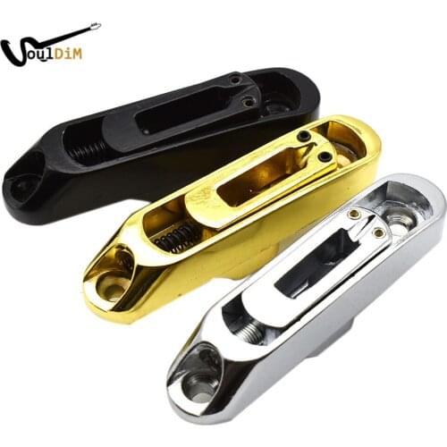 4pcs Electric Guitar Single Individual Bridge Saddles Tailpiece for Electric Guitar Replacement