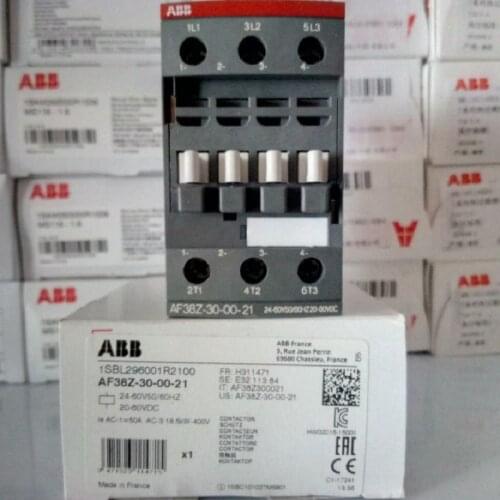 ABB 3-ploe contactors AF series AC/DC 50HZ/60HZ DC 24V~500V 38A 18.5kw AF38Z-30-00-21 AFZ38Z-30-00-23