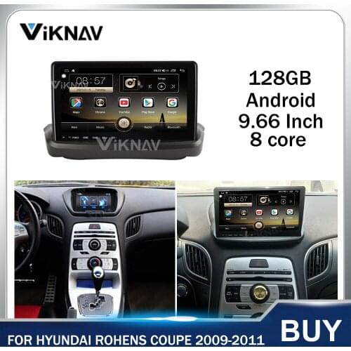 Android Car Radio GPS Navigation Touch Screen Head Unit for Hyundai Rohens coupe 2009 2010 2011 Car multimedia player stereo