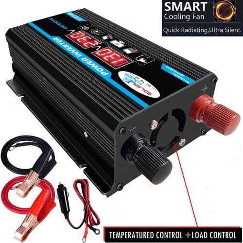 Inverter on-board household high-power car 12v24v36v battery car 48v60v to 220 V source SUSWE
