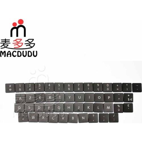 New Laptop AZERTY FR French France Keyboard Keys For Macbook Pro A1278 A1286 A1297