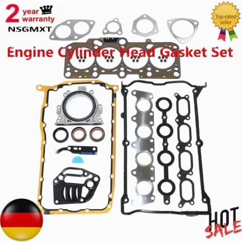 AP01 Engine Cylinder Head Gasket Set For TT BORA BEETLE GOLF PASSAT, FOR Audi A3 8L1 1.8 T 06A198012A 06A198012 06A 198 012 A