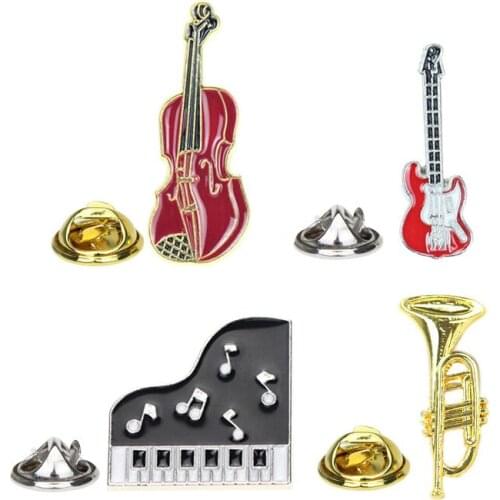 Music Style Hot Fashion Anime Brooches Decoration Pin Cartoon Brooch Badge Pins Unisex Jewelry Birthday Gift New