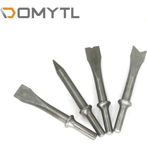 4pcs Drill Bit Set 125mm Pneumatic Chisel Rust Remover Wrap Head Air Shovel Special Blade Universal Accessories
