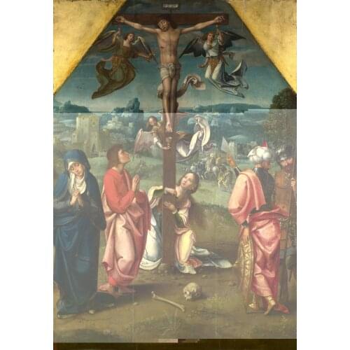 Wholesale Famous oil painting Replica # London Museum Religious ART # the crucifixion Christ on crossing painting on canvas