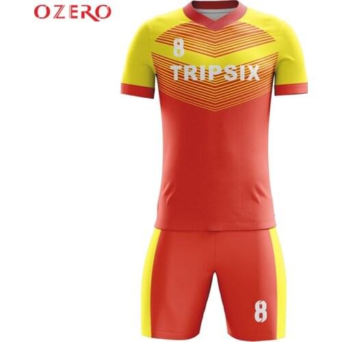 Customize your football jersey shirt printing slim fit blue blank soccer jersey