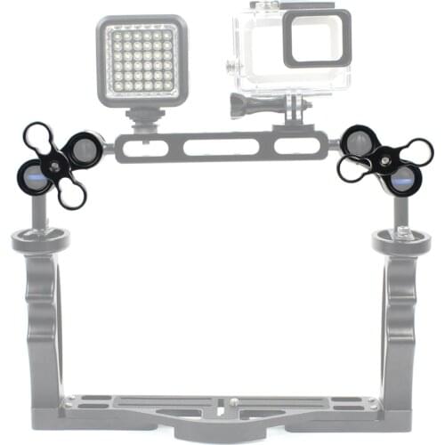 Professional 1' Standard Ball Clamp Mount for Underwater Photography Camera Light Arm - Durable & Long Lasting