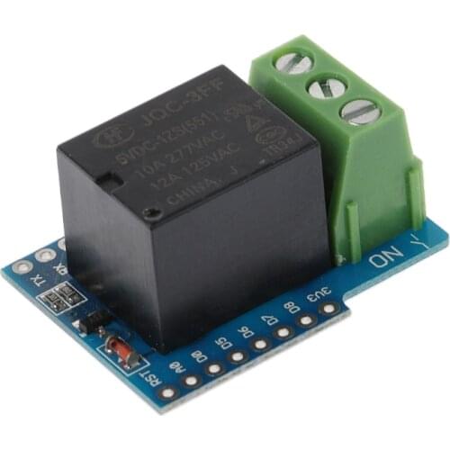 Relay Relais Shield For WeMos D1 Mini Wifi ch340 IoT Lua Compatible 397