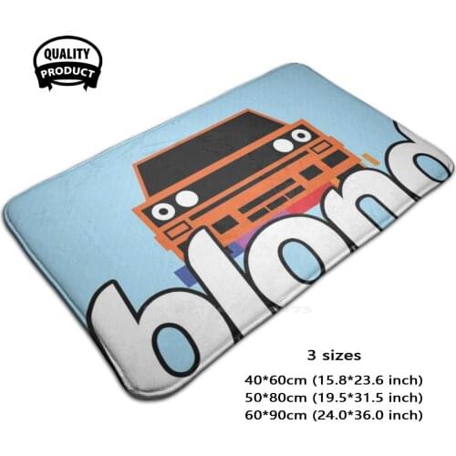 Blond 3D Soft Non-Slip Mat Rug Carpet Foot Pad Album Album Cover Blond Cover Car Helmet Racecar Fashion Music