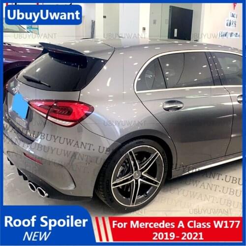 UBUYUWANT Rear Roof Spoiler for 2019-2021 Mercedes A Class W177 Car Spoiler A180 A160 A200 A220 A250 A45 A35 Hatchback Tail Wing