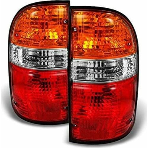 1 Pair Rear Side Tail Brake Lights Lamps Replacement Left+Right for Toyota Tacoma 2001 2002 2003 2004