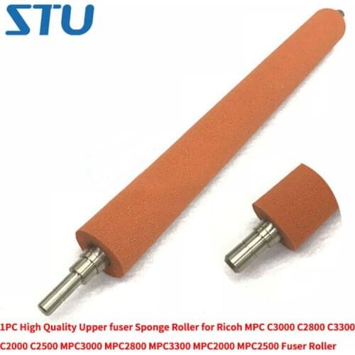 1PC High Quality Upper fuser Sponge Roller for Ricoh MP C3000 C2800 C3300 C2000 C2500 MPC3000 MPC2800 MPC3300 MPC2500 MPC2500