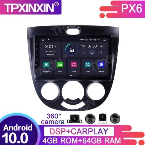 128G Android 10 For Buick Excelle 2004-2007 Car Multimedia Player GPS Navigation Head Unit Auto Radio Audio Stereo Tape Recorder