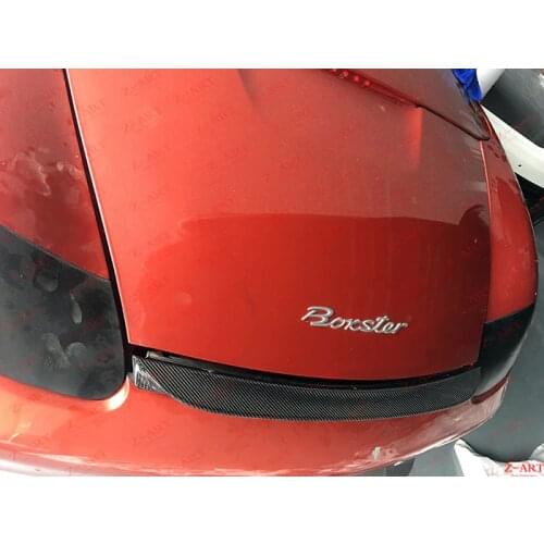 1997-2004 Z-ART carbon fiber rear spoiler for 986 Boxster carbon fiber tail spoiler for Boxster carbon fiber rear boot spoiler