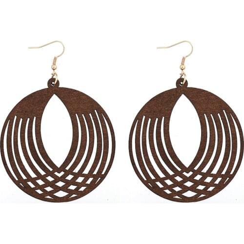 2021 Fashion Women Jewelry Accessories Earrings for Ethnic Graphic Open Eyes Pendant Pop Earrings Gifts