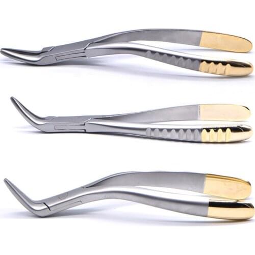 3pcs/set Dental Tooth Root Extraction Forceps Surgical Extracting Pliers Tool Upper/Lower/Universal