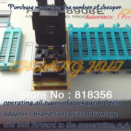 PROM8908E Programmer Adapter PLCC32-DIP28 Adapter Test Socket/IC Socket