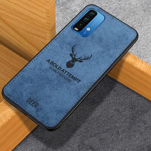 Case for Redmi 9 9T 9A 9C NFC 9AT Soft Deer Cloth Cover for Redmi Note 9S 8 9 Pro 9T 8T