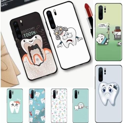 NEW ARRIVAL Dental Definitions tooth Phone Case black For Huawei honor Mate mate P 10 9X 10i 20 30 40 y7 lite pro p smart 2019
