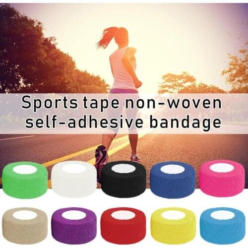 Elastic Sport Tape Fitness Bandage Sports Muscle Tape Care Kinesiology Aid Injury Muscle Bandage Care Tape First Pain Prote R9K7